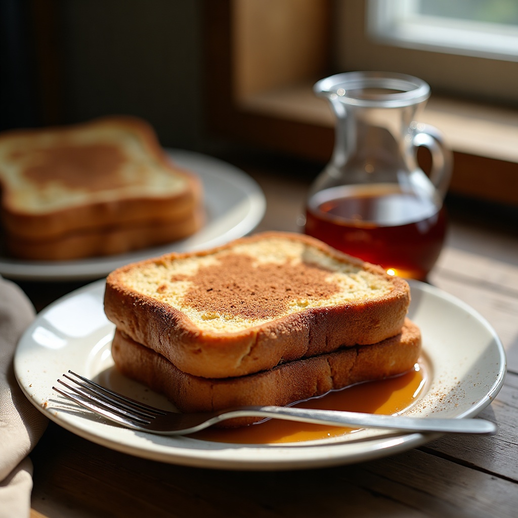 Pain perdu croustillant à la cannelle recette air fryer