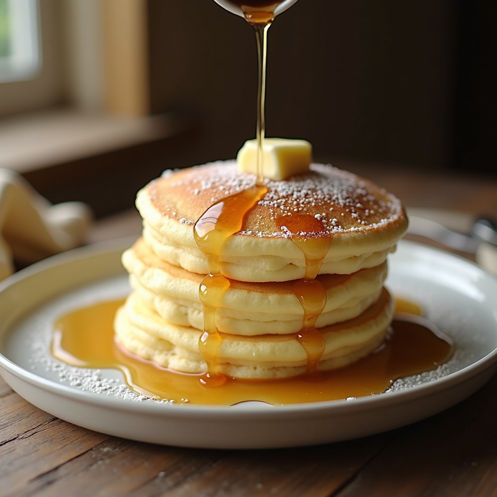 Pancakes japonais soufflés (Fuwa Fuwa) recette air fryer
